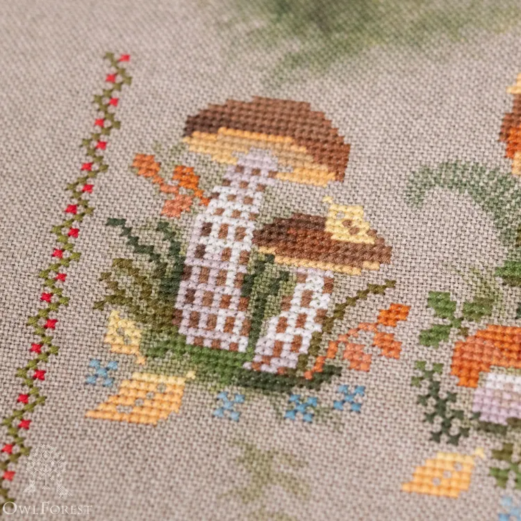 Бесплатная схема для вышивания «Съедобные-несъедобные»