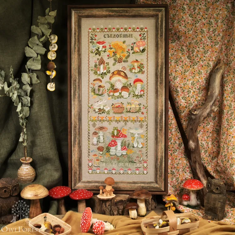 Бесплатная схема для вышивания «Съедобные-несъедобные»