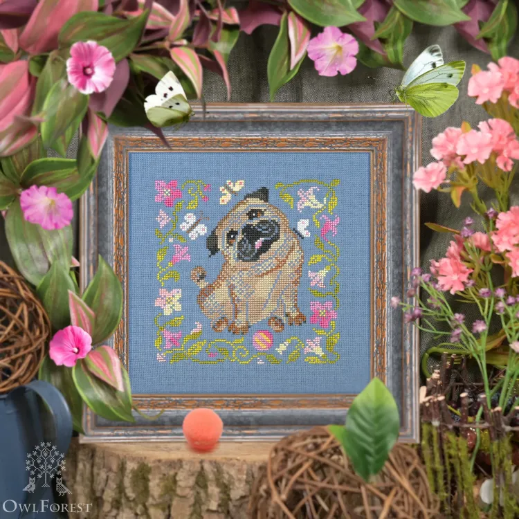 Схема для вышивания «Любопытный нос»