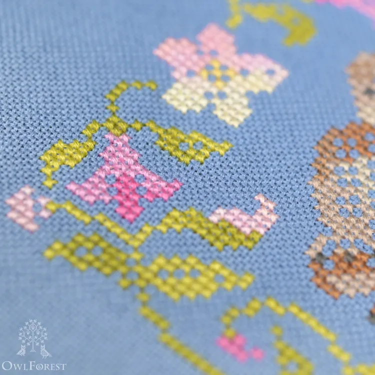 Схема для вышивания «Любопытный нос»