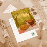 Открытка «Яблочный пирог»