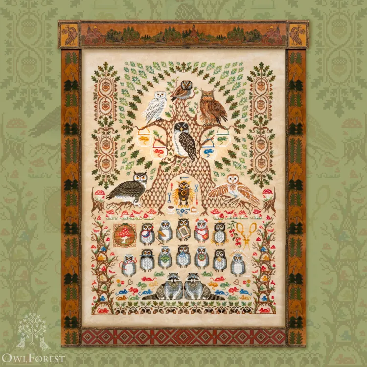 Электронная схема «Совиная академия»