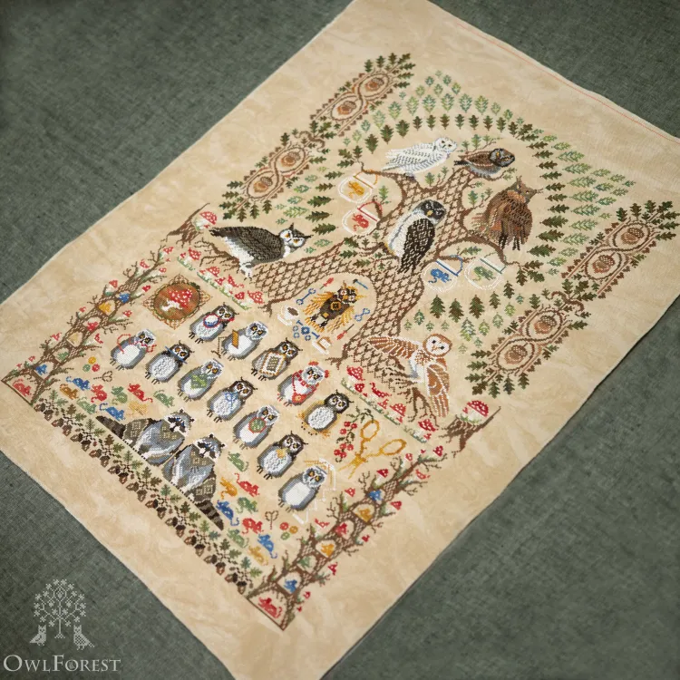 Электронная схема «Совиная академия»