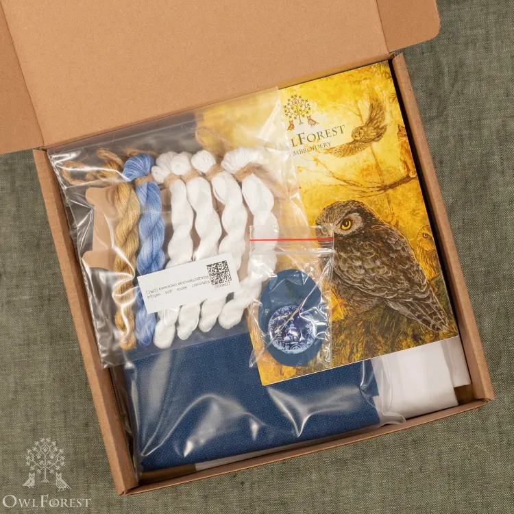 Набор для вышивания «Рождественская снежинка»