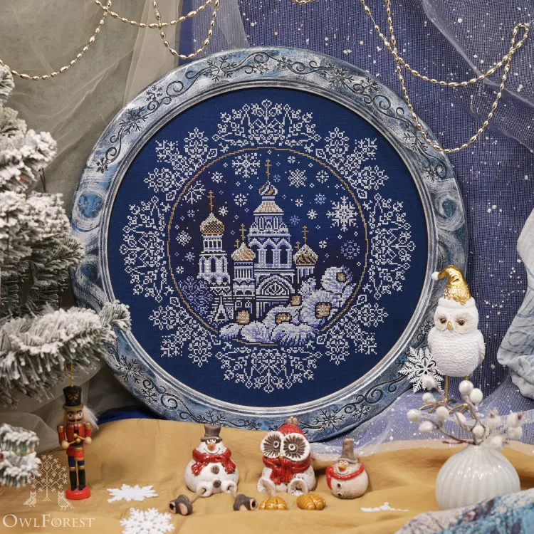 Набор для вышивания «Рождественская снежинка»