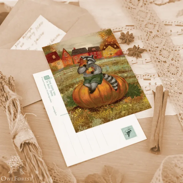 Набор открыток «Будни села Енотово»