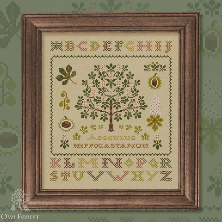 Схема для вышивания «Каштан»