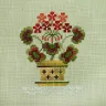 Бесплатная схема для вышивания «Комнатные растения»