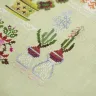 Бесплатная схема для вышивания «Комнатные растения»