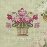 Бесплатная схема для вышивания «Комнатные растения»