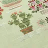 Бесплатная схема для вышивания «Комнатные растения»