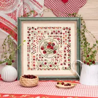 Схема для вышивания «Клюквенное лето»