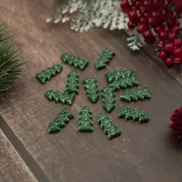 Декоративная пуговица «Ёлка»