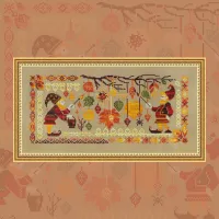 Схема для вышивания «Мастерская гномов. Живопись» 