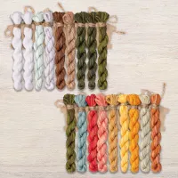 Набор ниток OwlForest для схемы «Съедобные-несъедобные» (DMC)