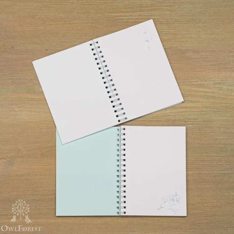 Блокнот А6 «Домик всех времён года»