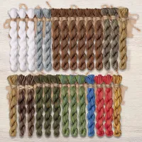 Набор ниток OwlForest для схемы «Совиная академия» (DMC)