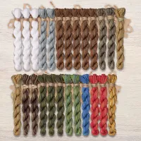 Набор ниток OwlForest для схемы «Совиная академия» (DMC)