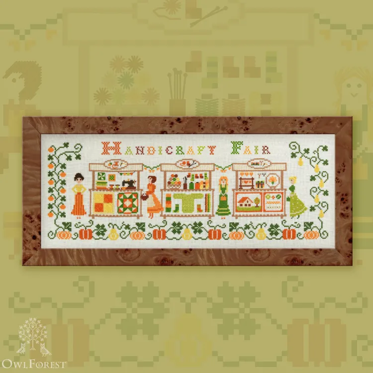 Схема для вышивания «Рукодельная ярмарка»