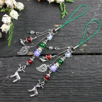 Маячок для ножниц «Зимушка-зима» цвет фурнитуры серебро