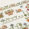 Набор для вышивания «Улиточковый сад» 