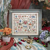 Набор для вышивания «Улиточковый сад» 