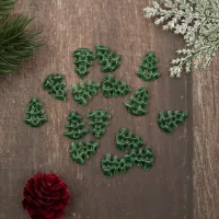 Декоративная пуговица «Ёлка-кактус»