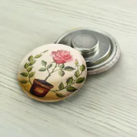 Магнитный держатель «Роза в горшке» 