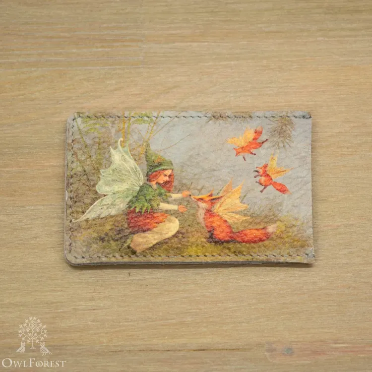 Картхолдер «Феечка и лисы»