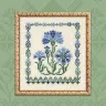 Бесплатная схема для вышивания «Васильки»