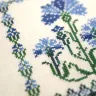 Бесплатная схема для вышивания «Васильки»