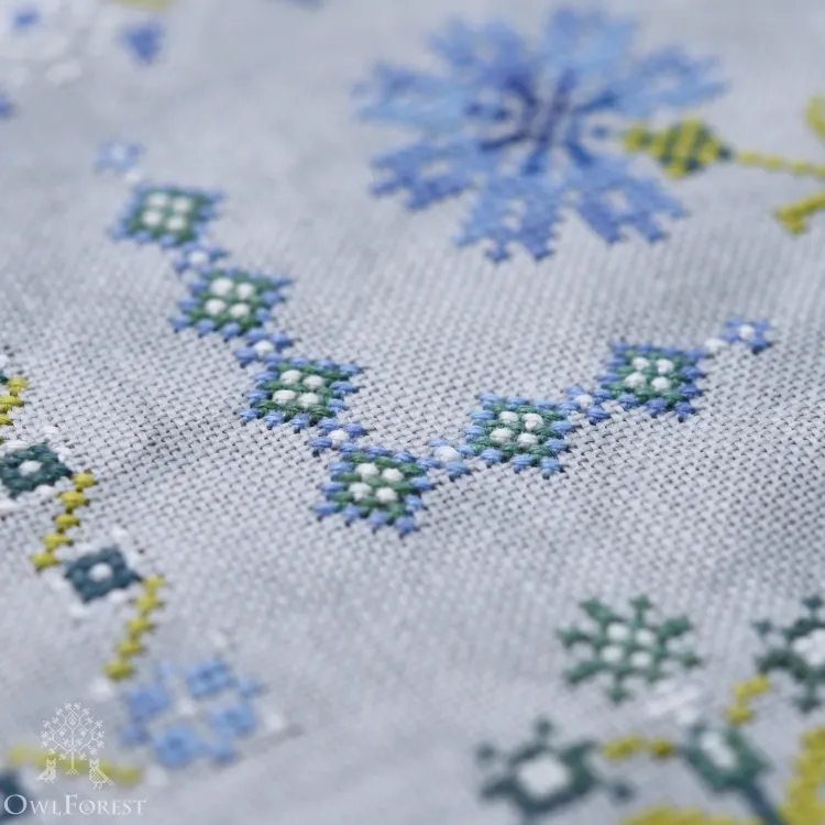 Схема для вышивания «Бабочки в тумане»