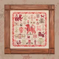 Набор для вышивания «Дивный барс»