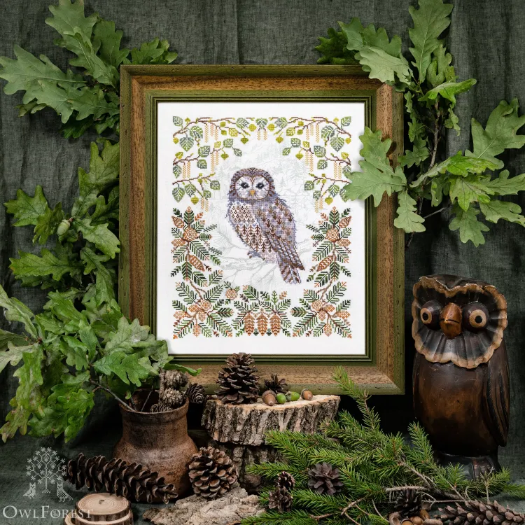 Набор для вышивания «Уральская неясыть» 