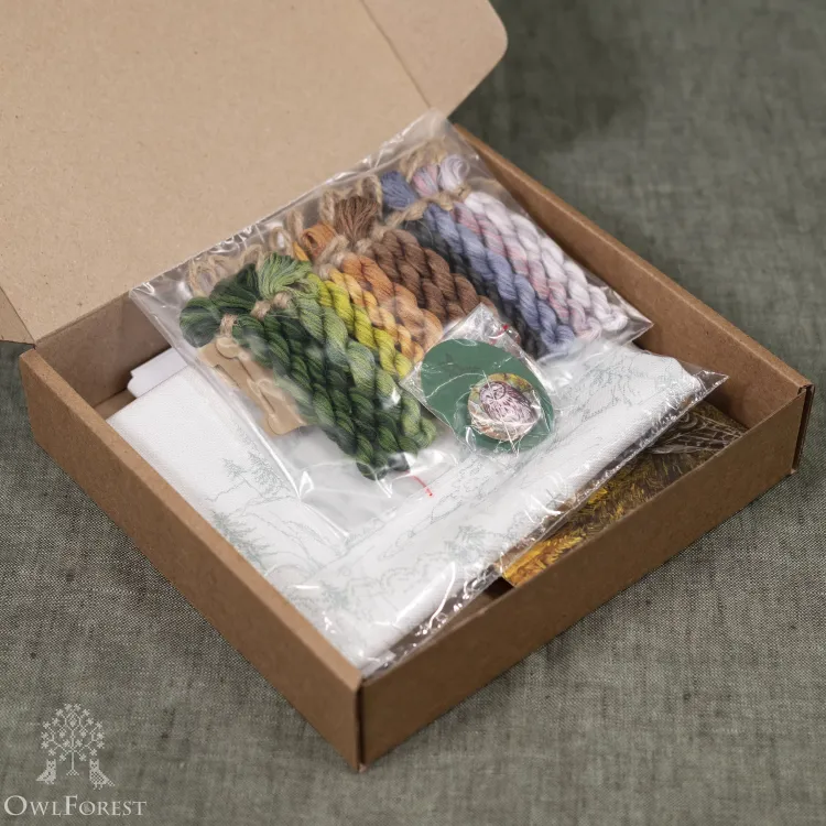 Набор для вышивания «Уральская неясыть» 