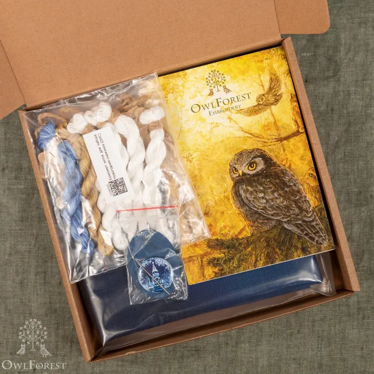 Набор для вышивания «Новогодняя снежинка»