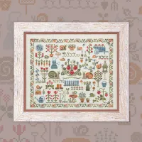 Электронная схема «Улиточковый сад» 