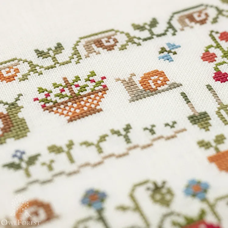 Электронная схема «Улиточковый сад» 