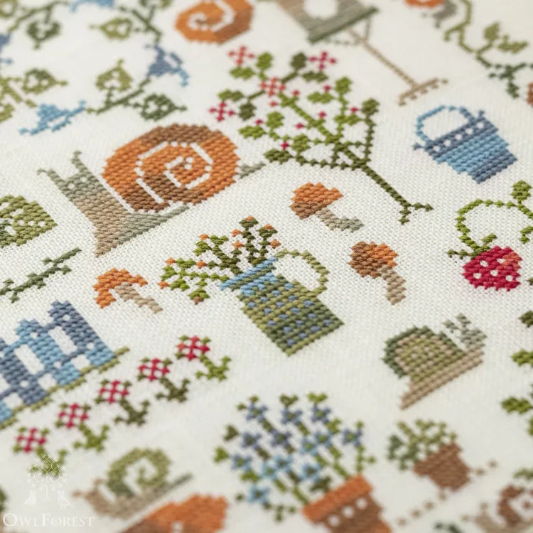 Электронная схема «Улиточковый сад» 