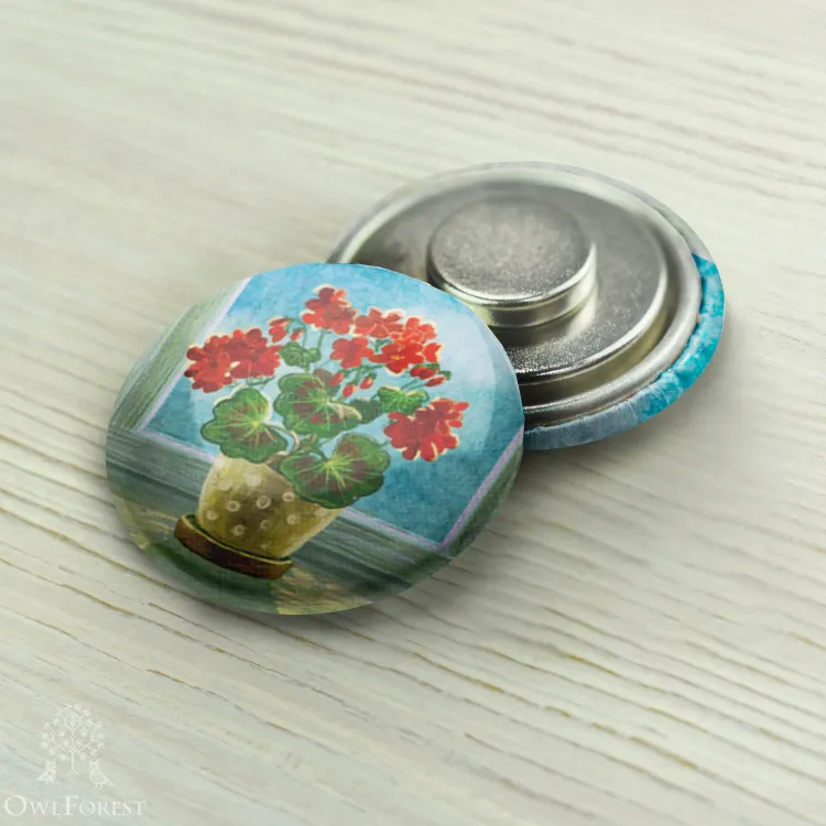 Магнитный держатель «Герань»