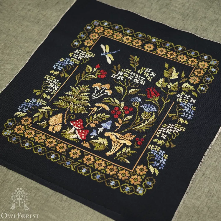 Схема для вышивания «Лесное богатство»