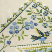 Схема для вышивания «Черничный домик»