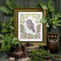 Схема для вышивания «Уральская неясыть» 