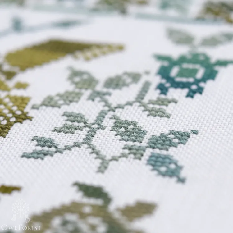 Схема для вышивания «Черепаховый квакер»