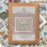 Схема для вышивания «Улиточковый сад» 