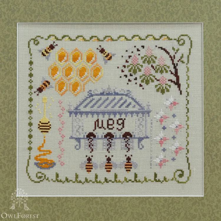 Схема для вышивания «Летний триптих. Мёд»
