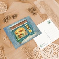 Открытка «Магазин игрушек»