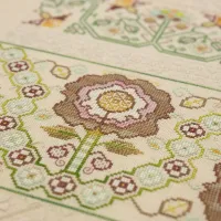 Буклет для вышивания «Английский ленточный семплер»