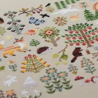 Схема для вышивания «Заповедный Лес»