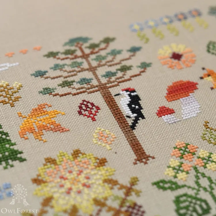 Схема для вышивания «Заповедный Лес»